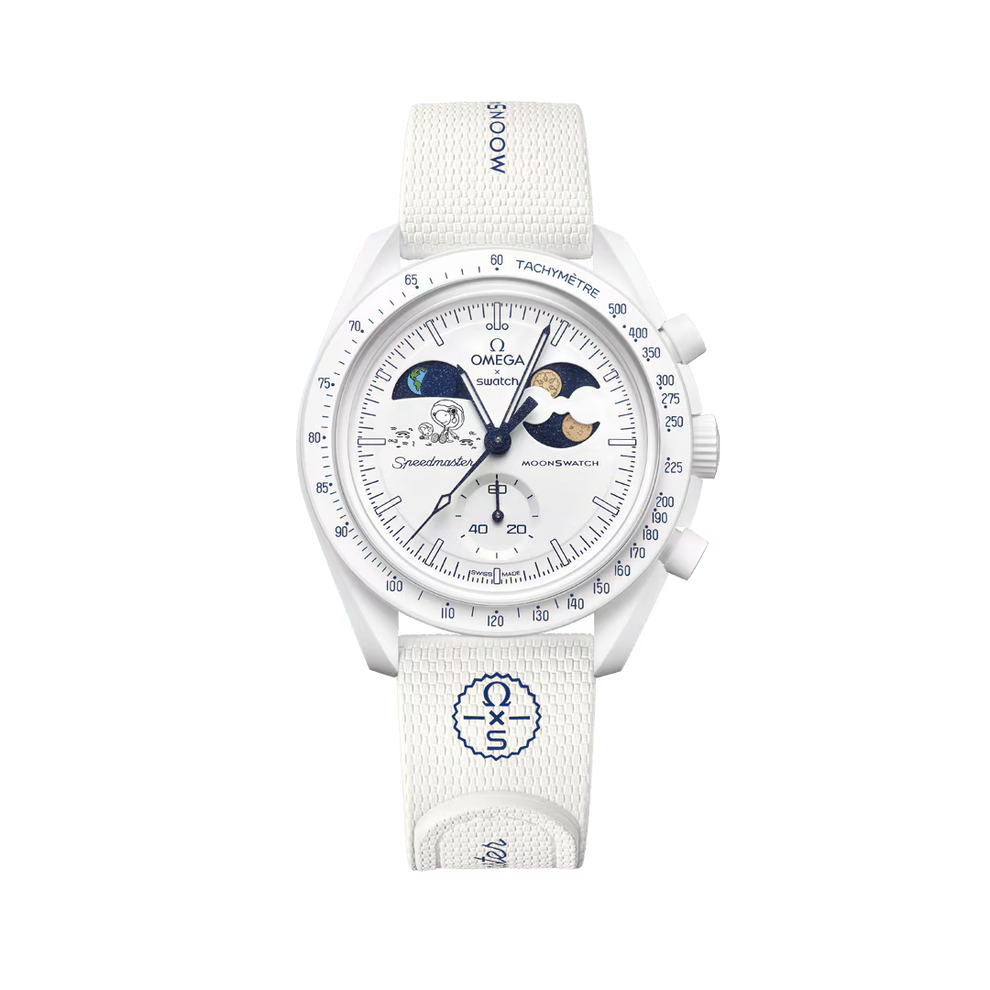 S_watch x Ome_ga Bioceramic Missi_on To Earth_phase White xwatches.in