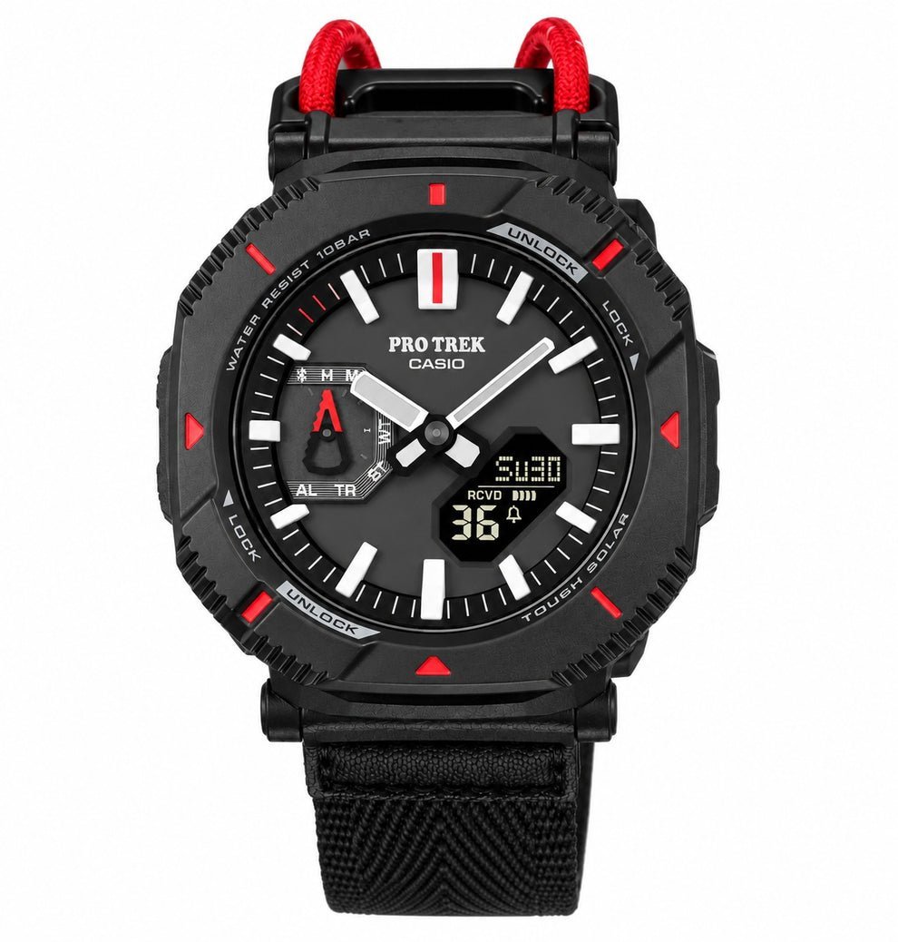 CAS_IO PRO_TREK PRJ-B001B-1 BLACK RED